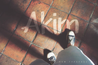 Akim: A Playful Typeface for Creative Branding