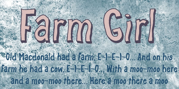 Bring Charm to Your Creations with Farm Girl Font