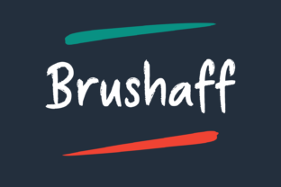 Brushaff: A Rugged Display Typeface for Editorial Charm