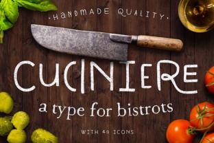 Cuciniere: A Bold and Stylish Display Font