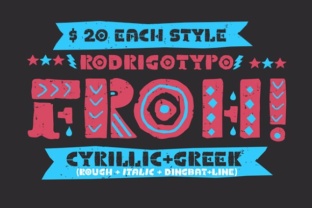 Discover Froh: A Playful Typeface for Creative Web Design