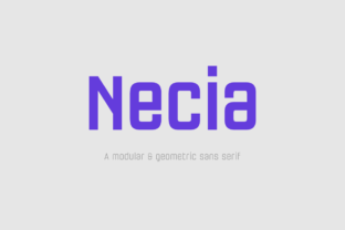 Discover the Versatile Charm of Necia Family Font