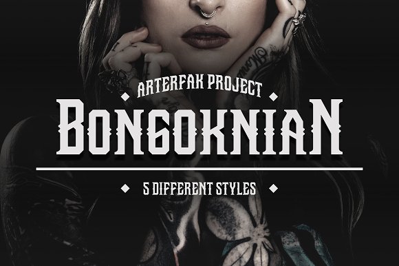 Enhance Your Brand with Bongoknian: A Versatile Display Font