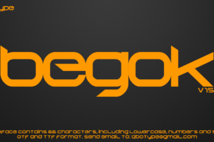 Enhancing Web Design with Begok: A Unique Display Font