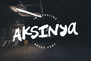 Exploring Aksinya Brush: A Handmade Font for Creative Branding