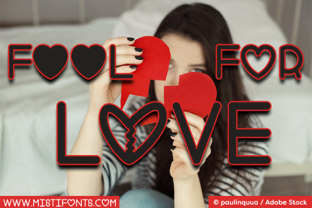 Fool for Love: A Charming Display Font for Web Design