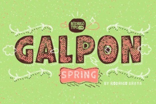 Galpon Spring: A Fresh Display Font for Web Design