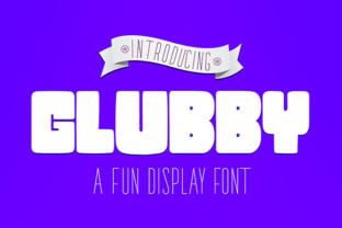 Glubby: A Fun and Engaging Display Font for Web Design