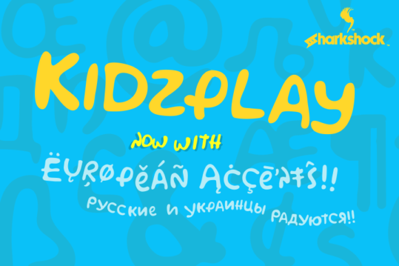 Kidzplay: A Playful Display Font for Creative Web Design