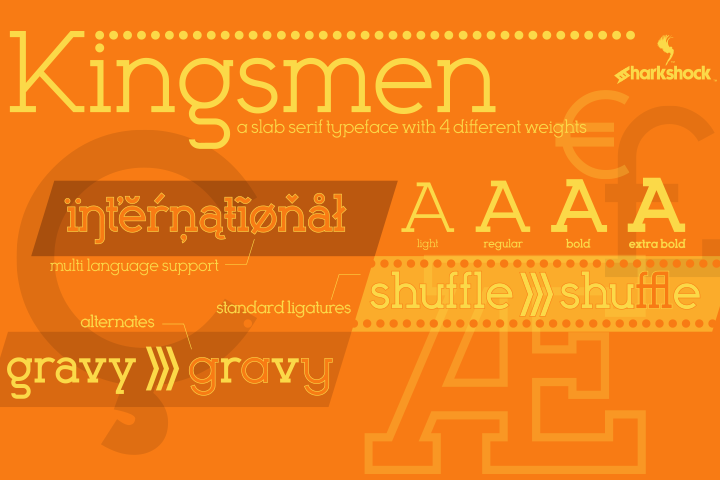 Kingsmen: A Classic Slab Serif for Craft and Design