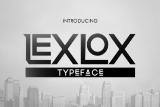 Lexlox: A Bold and Versatile Display Font
