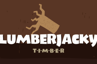 Lumberjacky: A Robust Display Font for Bold Branding