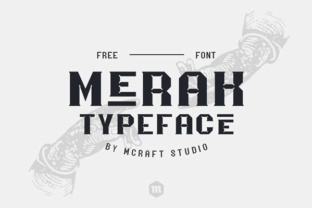 Merak: A Sci-Fi Inspired Font for Bold Branding