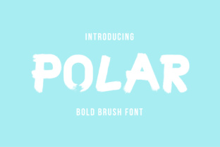 Polar: A Chillingly Bold Display Font for Creative Projects