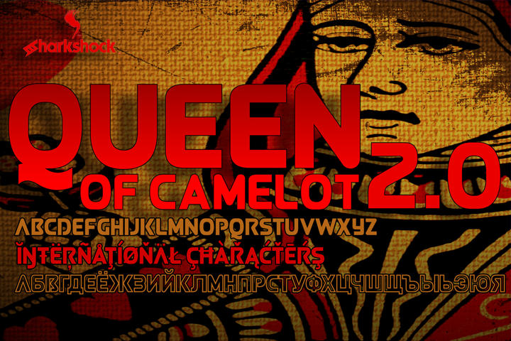 Queen of Camelot 2.0: A Premium Font for Editorial Design
