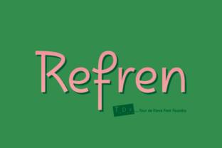 Refren: A Versatile Display Font for Modern Web Design
