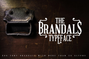The Brandals: A Retro Serif Font for Eye-Catching Designs