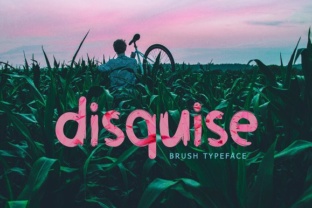 Transform Your Brand with Disquise: A Handwritten Brush Font