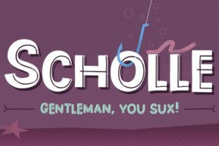 Unleash Creativity with Scholle: A Playful Display Font