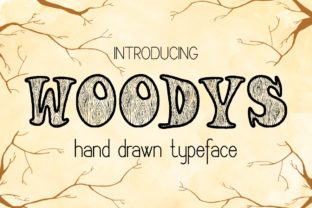 Woodys: The Hand-Drawn Typeface for Engaging Visuals